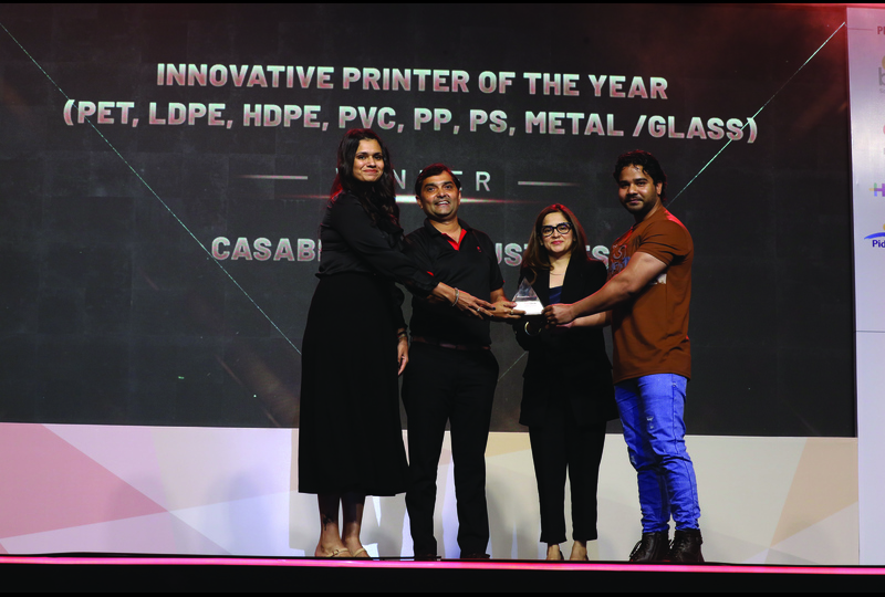 Category: Innovative Printer of the Year (PET, LDPE, HDPE, PVC, PP, PS, Metal, Glass) Winner: Casablanca